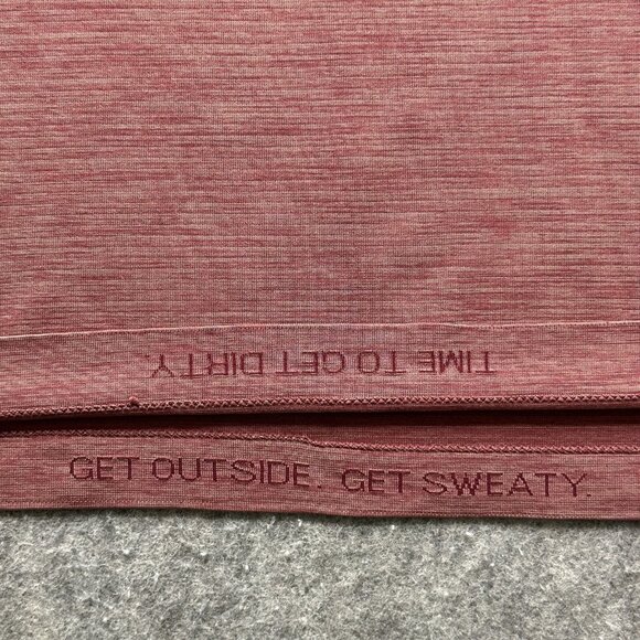 Lululemon Hoodie Women's L Red Lightweight Nylon Performance Pullover Stretch - Picture 7 of 15
